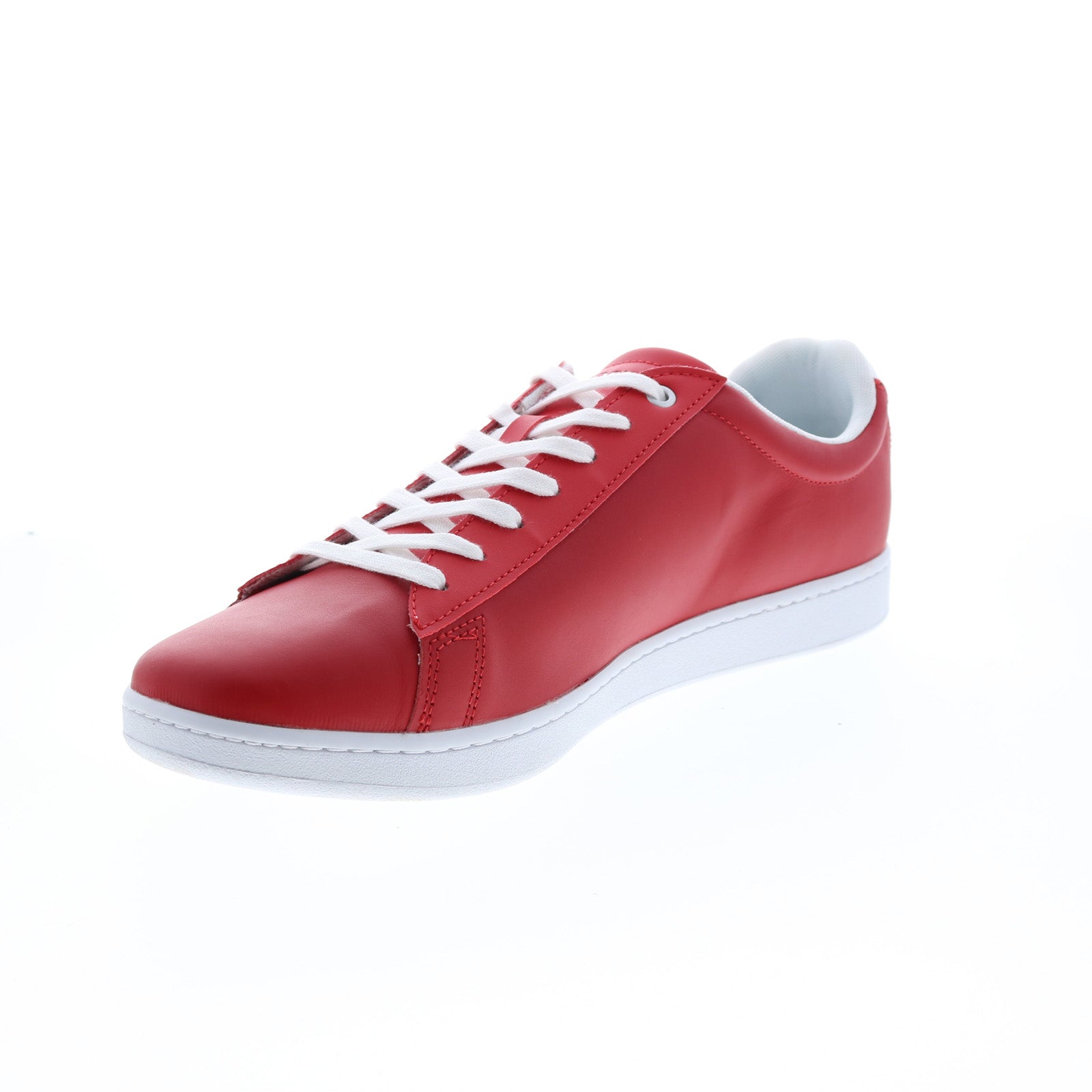 Men's Unoriginal Leather Sneaker In White x Red - Nothing New®